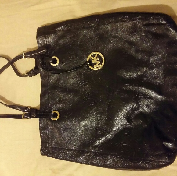 NWOT Michael Kors patent leather bag - Picture 3 of 6